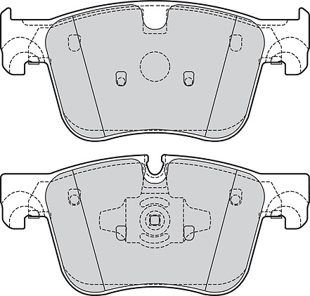 BRAKE PADS CITROEN C4 PICASSO II FR